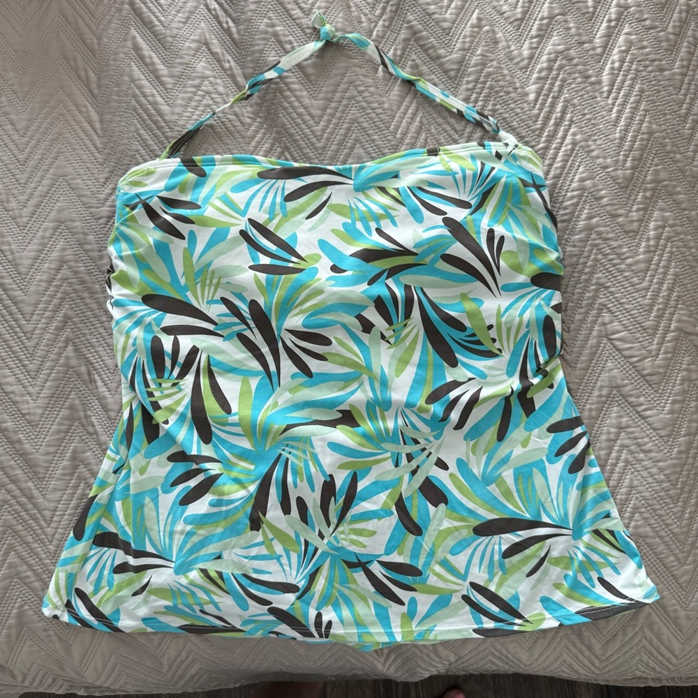 Beach House Tankini Swim Top - SIZE 16